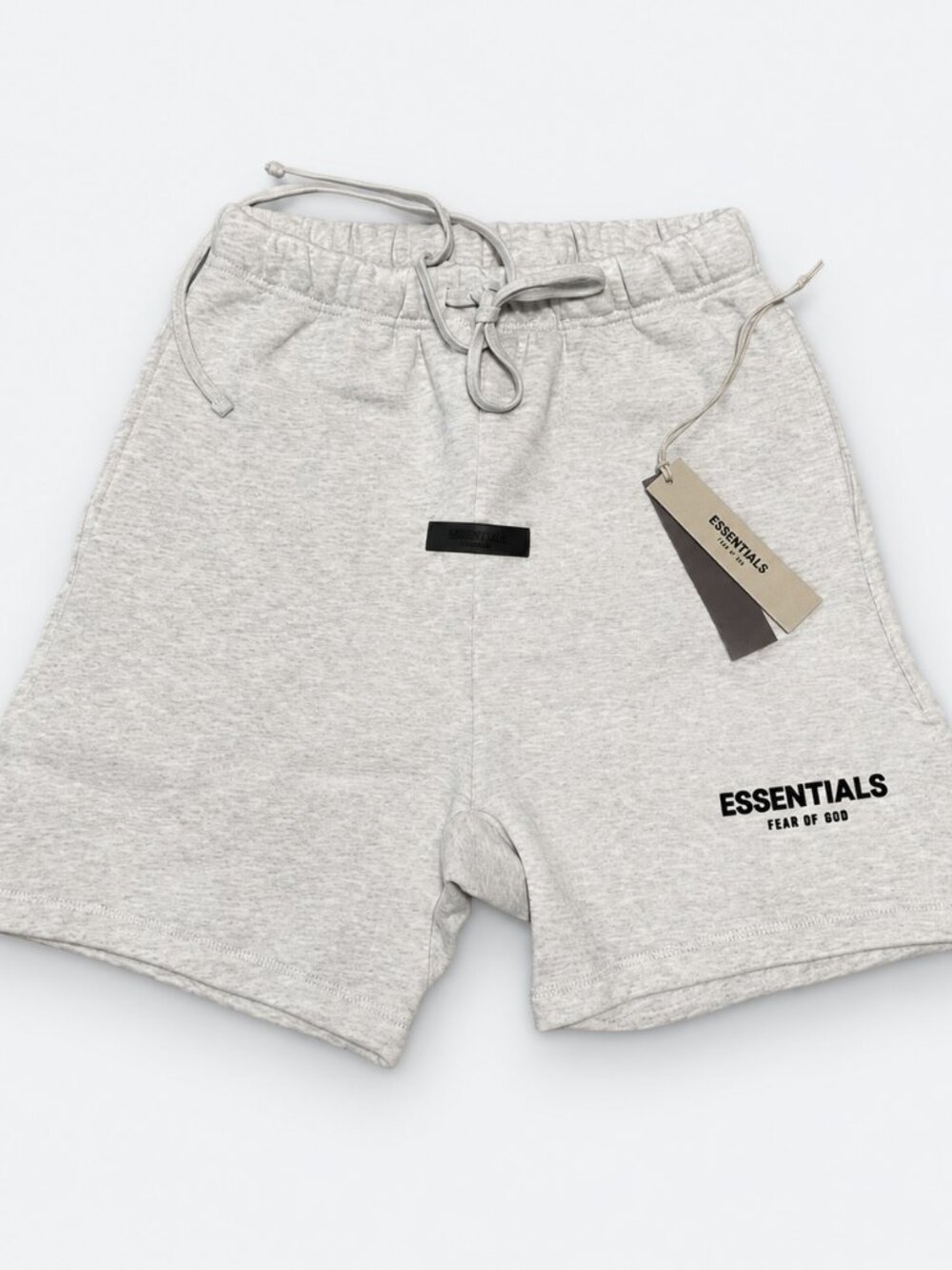 Fear of God Essentials Light Gray Shorts